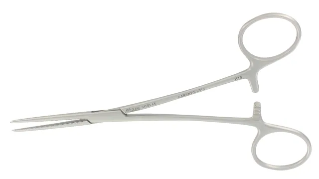 Pince Hémostatique Crile 140mm droite sans griffe — REF 34506