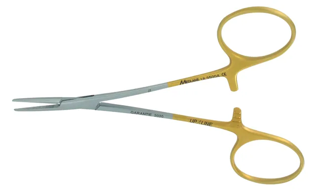 Pince Hémostatique Halstead 120 mm D. sans Griffes Upline — REF UL35004