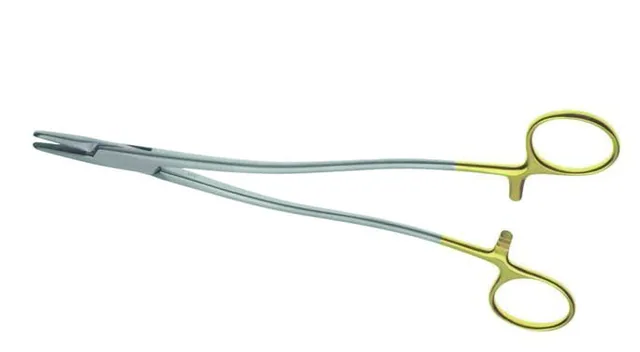 PORTE Aiguille BOZEMANN 260 MM Tungstène — REF W916