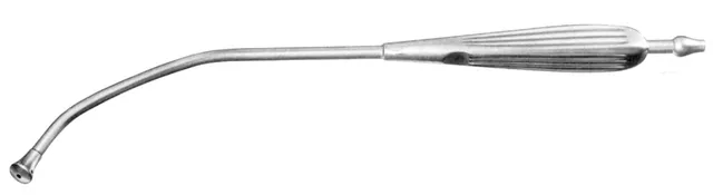 Canule Aspiration Yankauer avec Trou Central 285MM Diamètre 4,8 mm — REF 02738