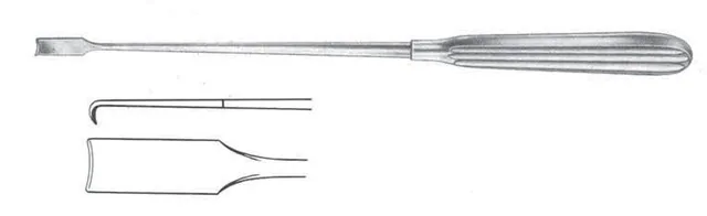 Retractor /handle Scoville straight 8 mm X 23 cm — REF 19601