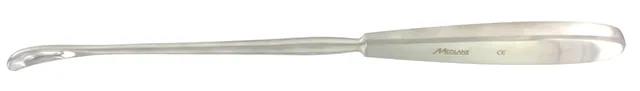 Vaginal curette Gourdet blunt 260 X 14 mm — REF 14819P