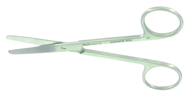 Ciseaux Courants Enucleation 130 mm Droit — REF 03401P