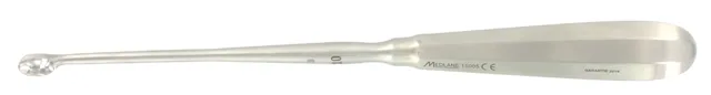 Vaginal curette Simon Sharp straight 250 X 7.0 — REF 15001