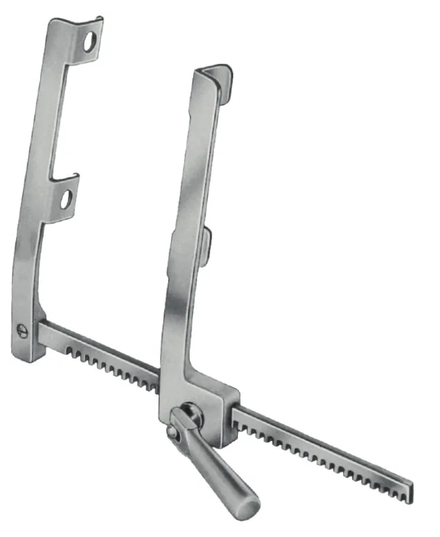Retractor thoracic Struck Neonatal pair blade 10 X 20 mm — REF K810