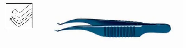 O-light Pince Pierse C. plat 75MM Colibri Titane — REF OL072
