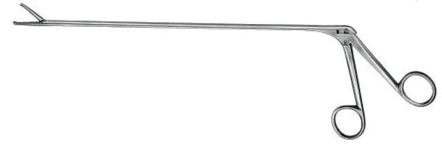 Ent forceps laryngeal pinned jackson diameter 4 mm F3 40 — REF N823
