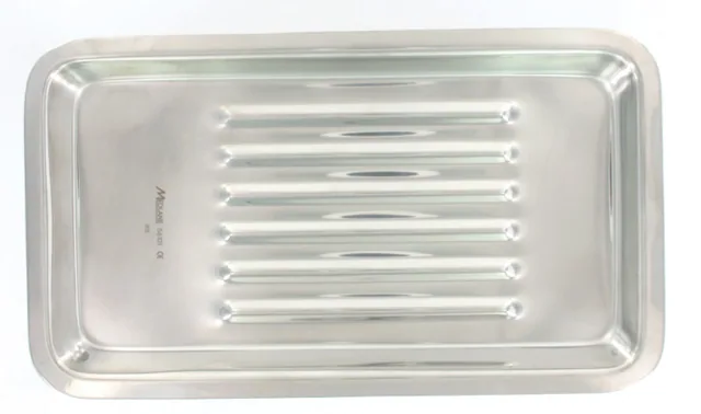 Plateau Instruments 400 X 300 X 40 mm Inox — REF B887