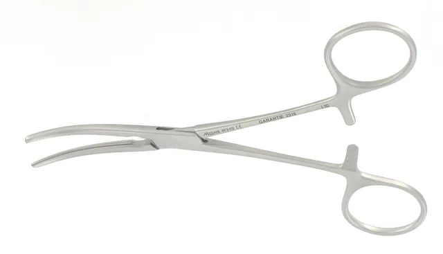 Hem forceps Rochester Pean Debakey 140 mm curved atraumatic — REF 36011