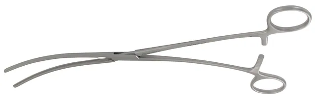 Vascular clamp aortic Anevr. Debak Ey 27,5 cm — REF 10202P