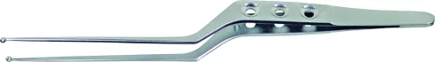 Dissecting forceps Tumor Yasargil Bayon 220 X 3 mm toothed Pierced handle — REF K1337