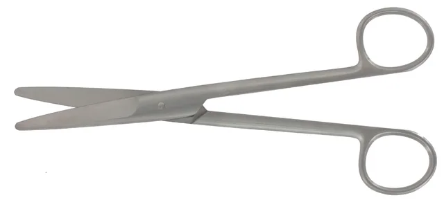 Scissors Std Mayo 17 cm straight serrated — REF 03503C