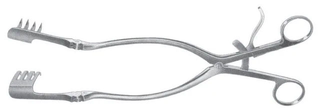 Adson Beckmann 320 Mm Semi-pointed Autostatic Spacer — REF 21816