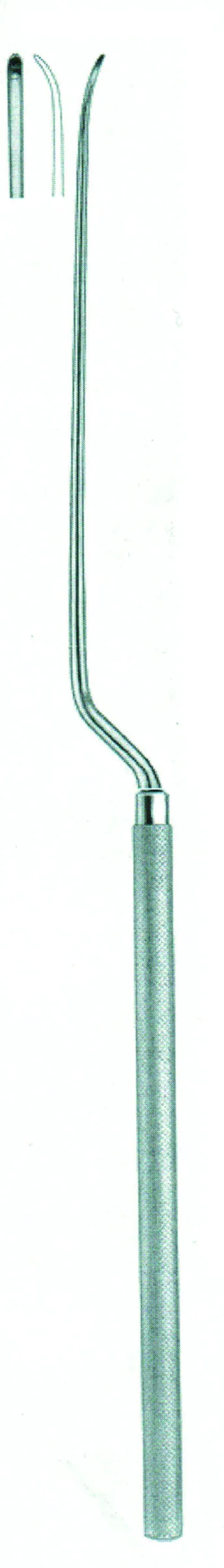 Dissector Caspar bayonet 23.0C M X 4.5 mm curved — REF W856