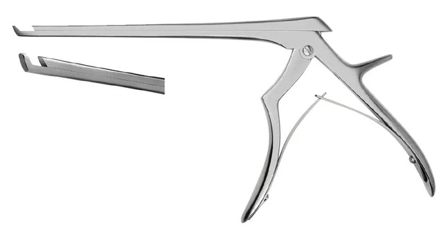 KERRISON Rongeur BLADES NON-REMOVABLE PM 1X180 40° HIGH — REF 42389