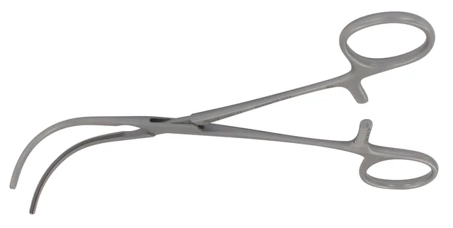 Vascular clamp peripheral. Debakey Fe M.popliteal. 16 cm — REF 11604P