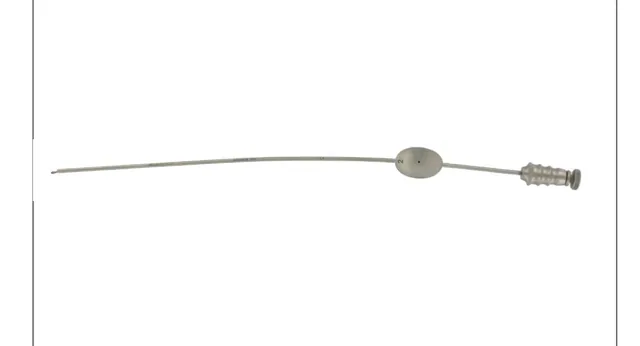 Canule Aspiration Wertheimer Malléable 250 mm Diamètre 6 mm — REF 02719P