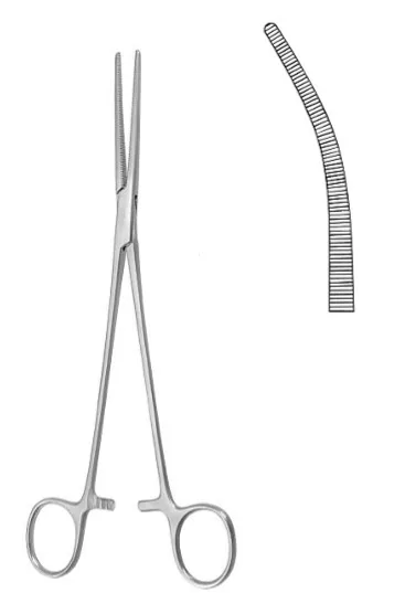 Artery forceps Roberts. 22 cm curved without — REF 56614