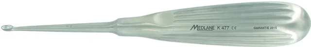 Bone curette Schede straight 17 cm X 2.5 mm — REF K477