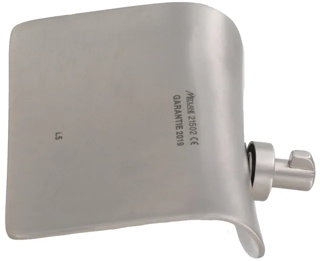Retractor abdominal Ricard 1 Lat. blade . 70 X 50 mm — REF 21502P