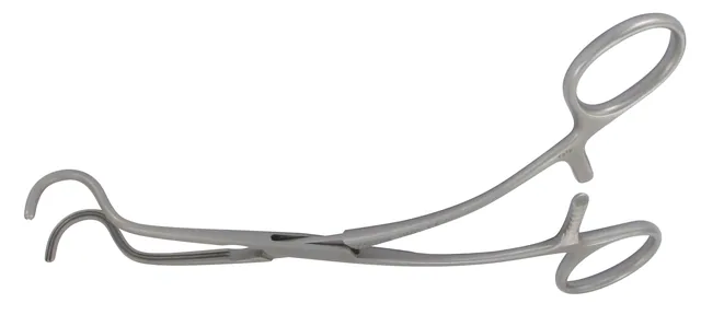 Vascular clamp peripheral. Dale femoro-poplitealcurved 17 cm — REF 11601P