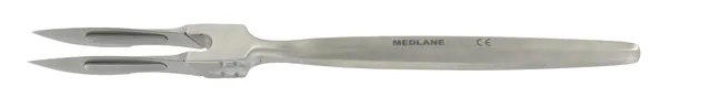 Bistouri Manche N 3 Double Lame Ecartement 11 mm Pr Lames Figure 10-11-12-12D-13-15 - REF K1380
