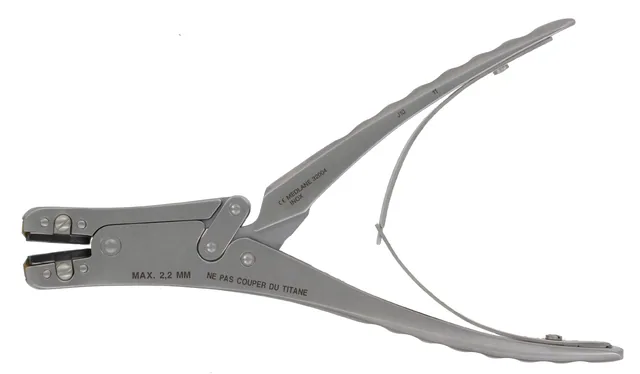 Wire cutting forceps Hercule 18 cm D.max.2.2 mm — REF 32004