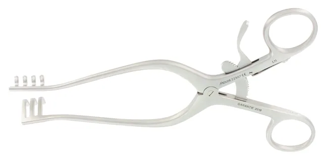 Retractor self-retaining Weitlaner Ths blunt 5 X 6 13 cm — REF 22811