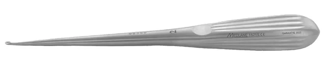 Bone curette Cloward straight 20 cm X 8.8 mm — REF 15723