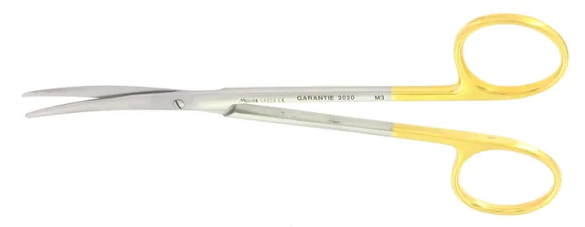 Dissecting scissors Metzenbaum.nelson 14.5 cm Curved.del. tungsten carbide — REF 04202P