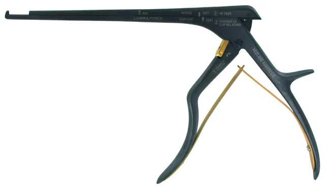 Ceramic Lamina Rongeur 280 X 5 mm 90° Up Démontable Non Détachable (big Handle) — REF K1545