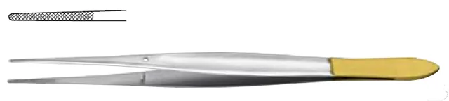 Dissecting forceps Cushing Tungst 180X1MM straight — REF 29809