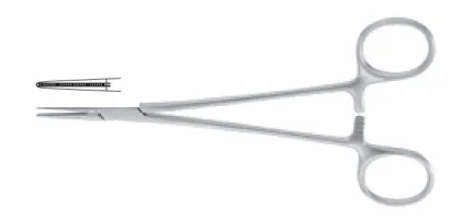 Hem forceps Leriche Debakey 160 mm straight atraumatic — REF 35516