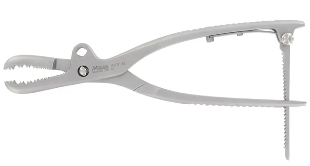Holderforceps / bone Farabeuf with Ratch. 26 cm — REF 16207P
