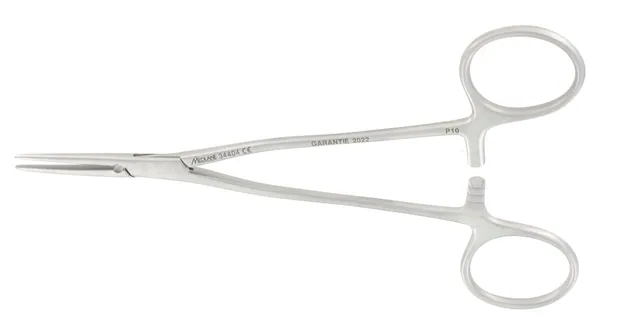 Artery forceps Christophe 16 cm S tracheal without teeth — REF 34404P