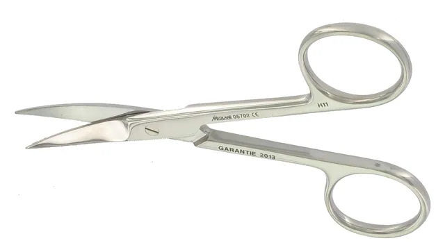 Nail scissors Percy 10.5 cm Cu Rv — REF 05702P