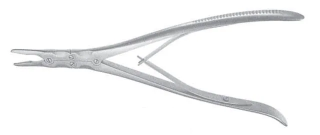 Bone rongeur Dbl Bx Smith Pete Rs. 23 cm curved — REF 32902P