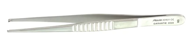 Dissecting forceps standard Norma 13 cm 1 X 2 teeth — REF 30921P