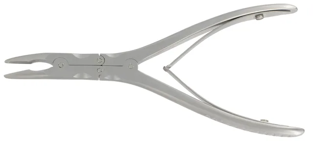 Bone rongeur Dbl Bx Beyer 1 8 cm 3 mm curved — REF 32501