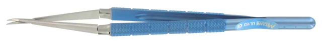 Up-light Ciseaux Cr D. act.210 mm Courbe Droit Manche Titane — REF UL169