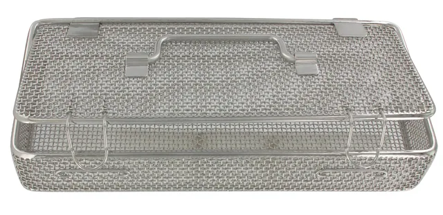 Panier Grillage 267X125X49MM Type 2 Couvercle Fixe Poignees Gamme H — REF H0022