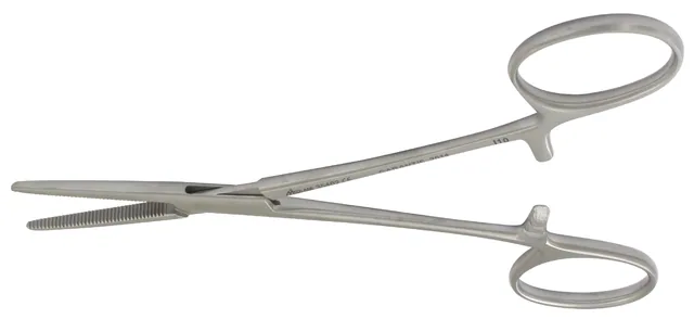 Artery forceps Kocher 14 cm straight W /o T — REF 35402P