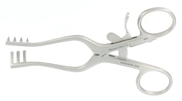 Retractor self-retaining Weitlaner Ths Sharp 3 X 4 13 cm — REF 22804P