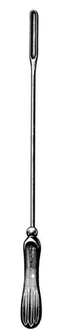 Gall stainless curette Mayo flexible small All 27 cm — REF 14701