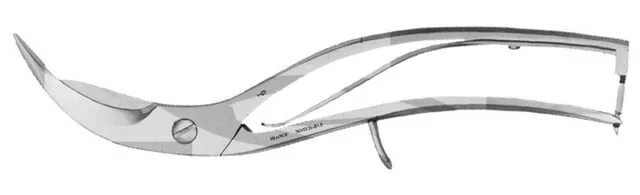 Cisaille Platre Seutin Courbe En S 230 mm — REF 03002
