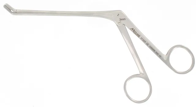Takahashi ent forceps 120X3MM bent Up — REF 37309