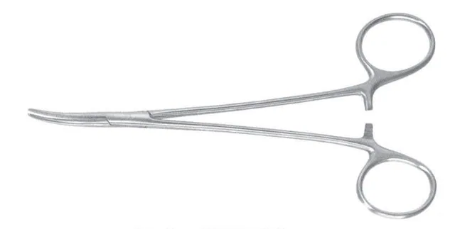 Artery forceps Leriche 18 cm curved without teeth — REF 35603P