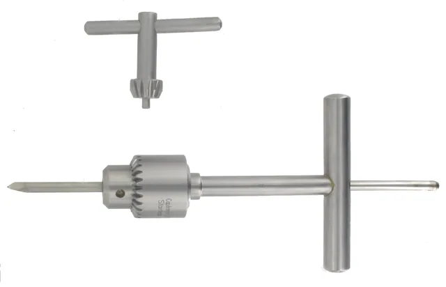 Chuck universal with teeth handle stainless . steel — REF 25816