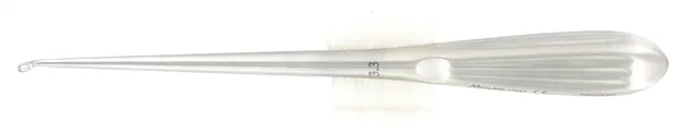 Curette Osseuse Bruns Angulee 230 X 3.3 mm Figure 0 — REF 15614