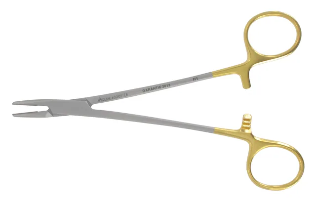 Porte Aiguille Mayo Hegar 160 mm Tungstène — REF 40202P
